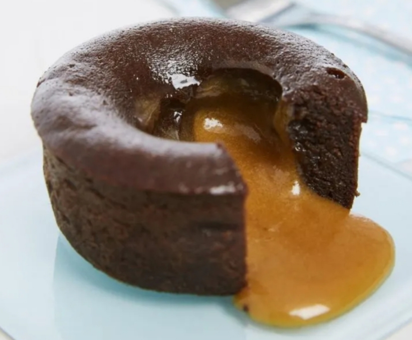 Fondant au Caramel coulant